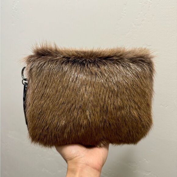 Handmade Natural Hair On Goat-hide Shoulder Bag, Goatskin Crossbody & Free Gift - Picture 13 of 16